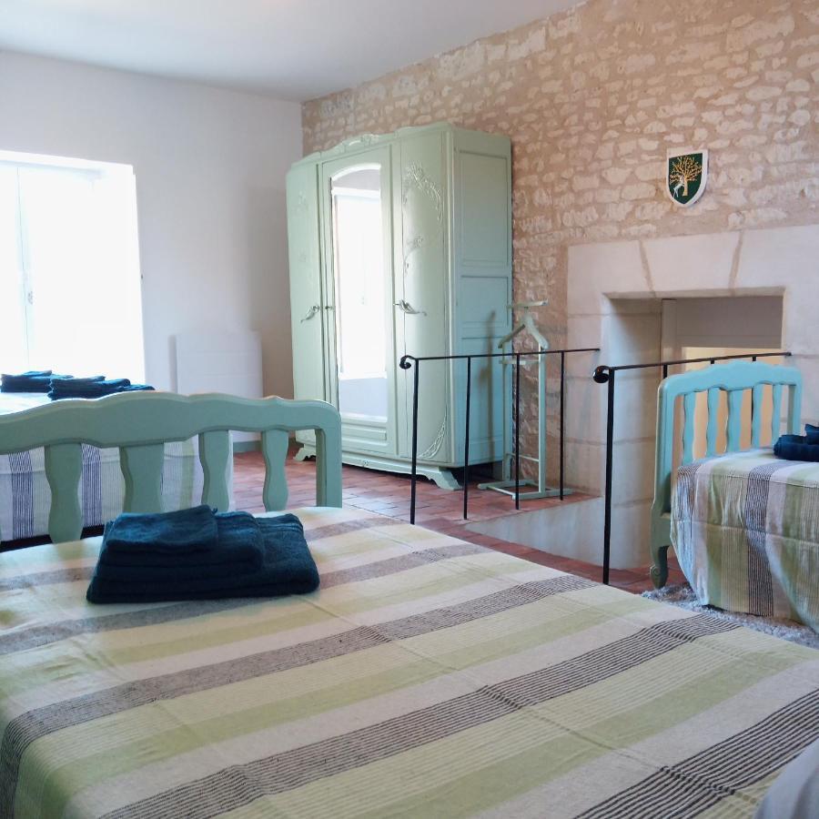 Au Repos Des Elfes Braye-sous-Faye Exterior foto